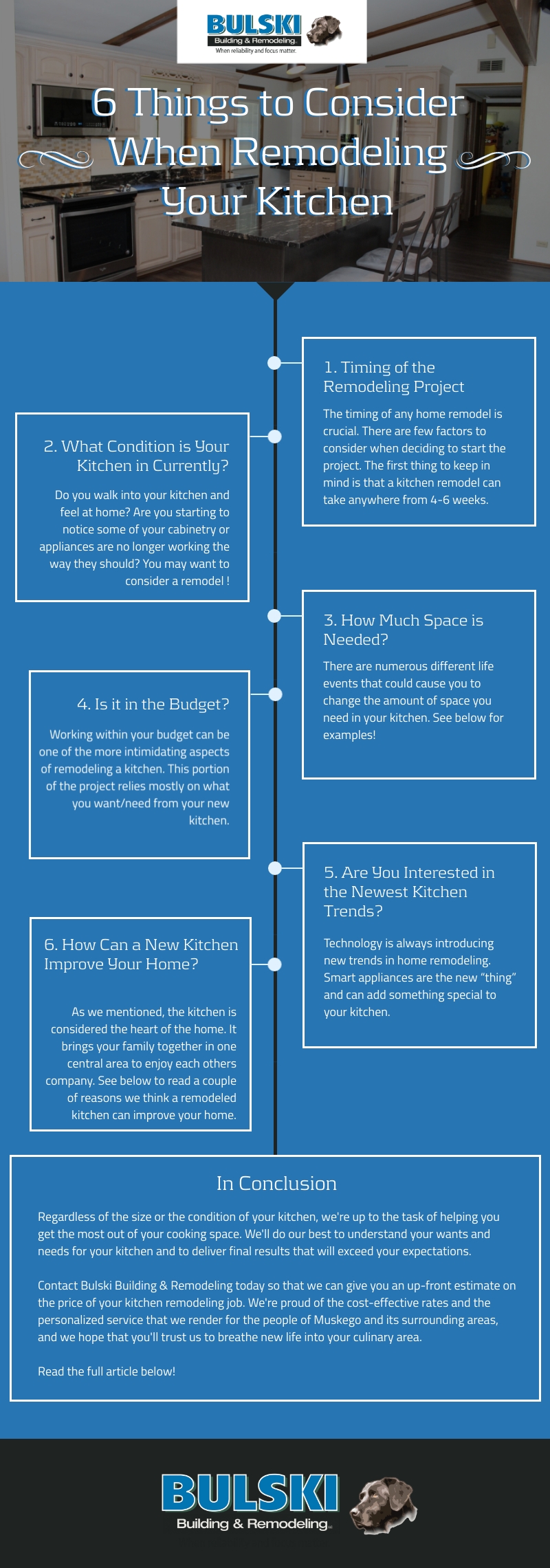 6 Things to Consider When Remodeling Your Kitchen - Bulski